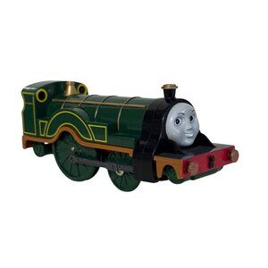 Thomas & Friends Emily Toy Train 2004 TOMY Dark Green Black Yellow